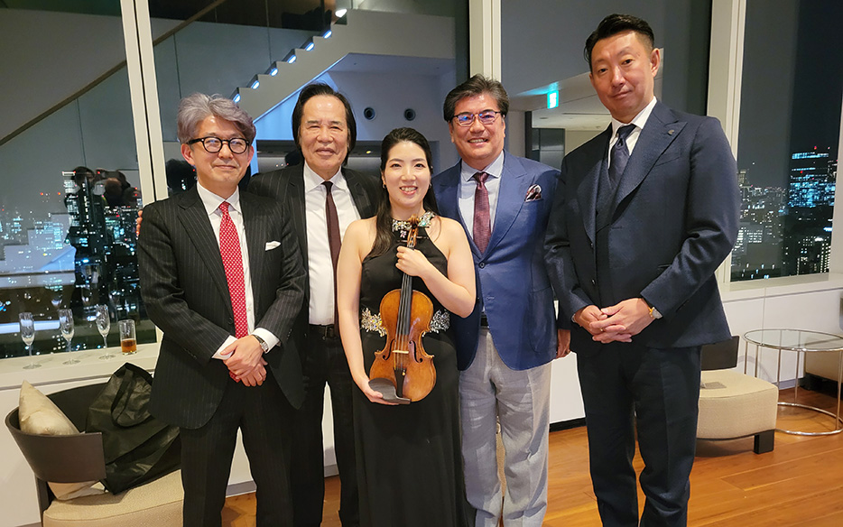 虎に翼プロジェクト第1号貸与セレモニー ＆ 会田莉汎 サント・セラフィンによる無伴奏発表会